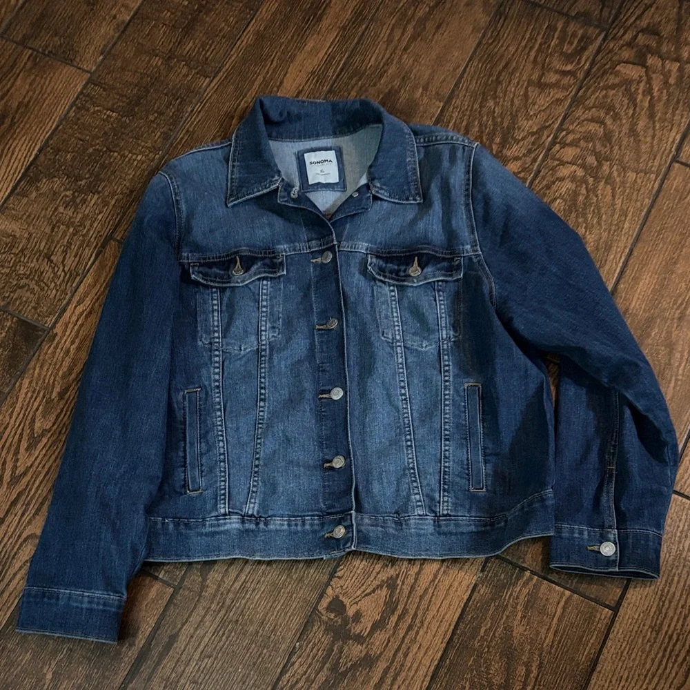 Sonoma Dark Blue Denim Jacket - Picture 1 of 3